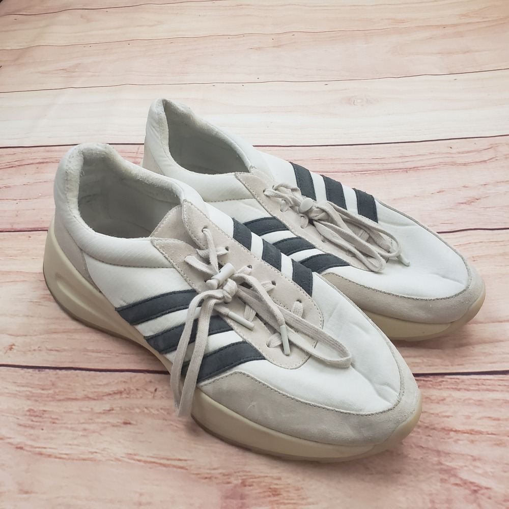 Adidas‎ Fear of God Athletics Runner Shoes Mens Size 13 Sneakers Sesame White